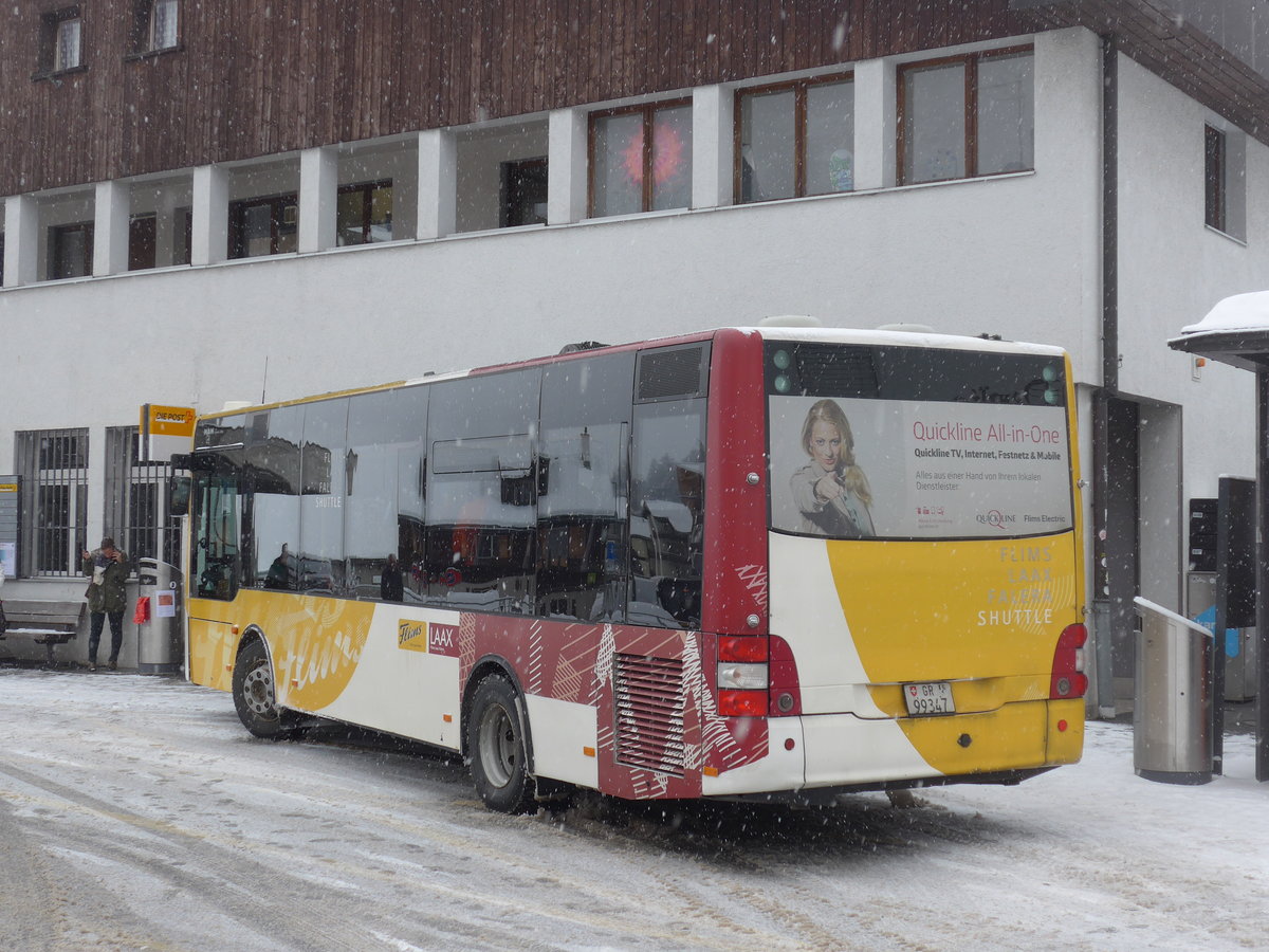 (200'590) - Stuppan, Flims - GR 99'347 - MAN/Gppel am 2. Januar 2019 in Flims, Post