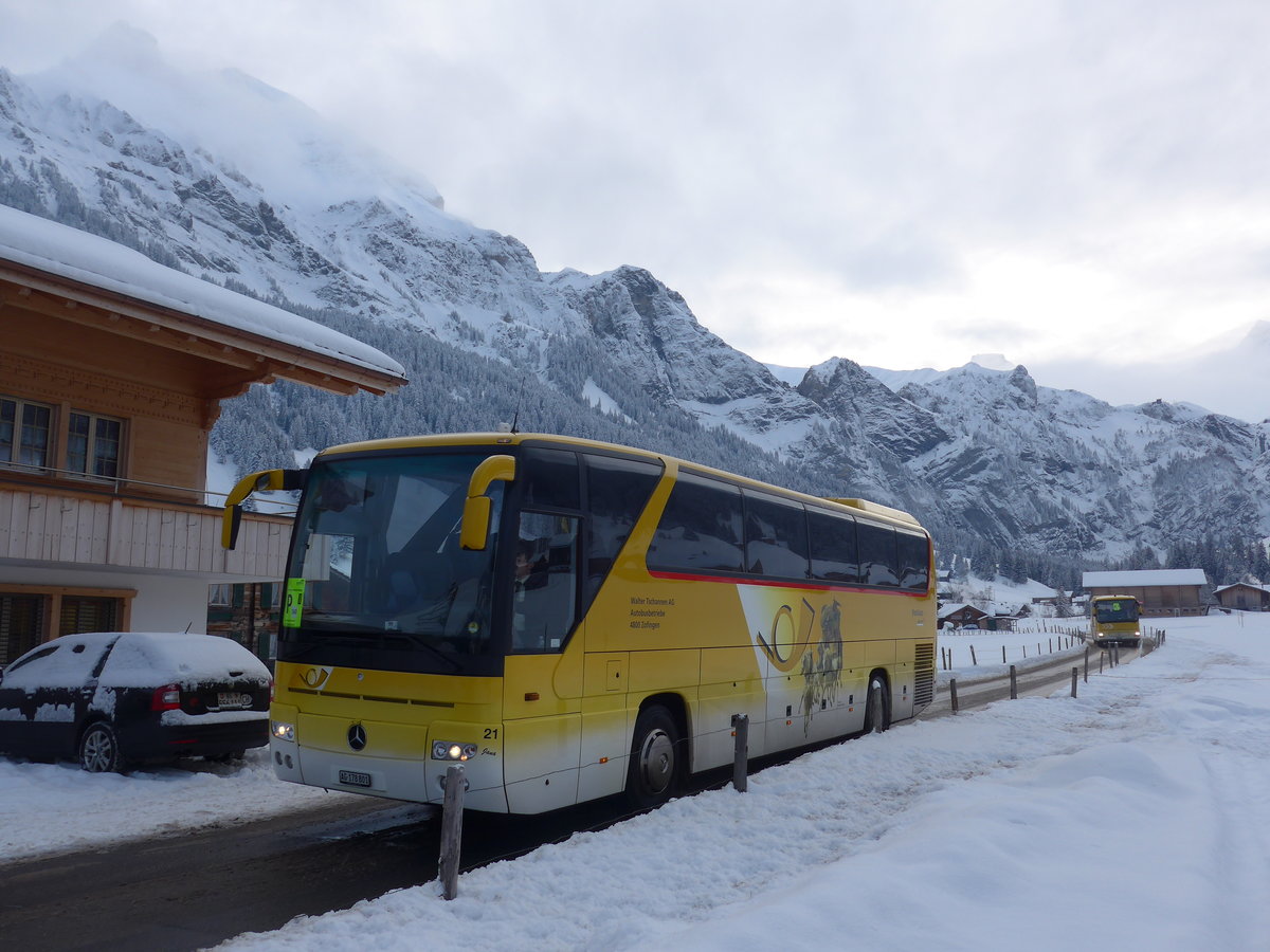 (200'828) - Tschannen, Zofingen - Nr. 21/AG 178'801 - Mercedes am 12. Januar 2019 in Adelboden, Weltcup