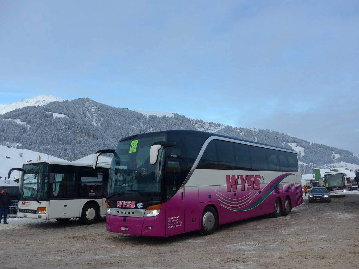 (200'844) - Wyss, Boningen - Nr. 50/SO 21'263 - Setra am 12. Januar 2019 in Adelboden, Weltcup