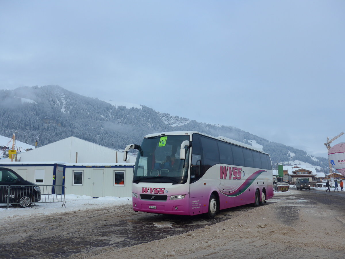 (200'886) - Wyss, Boningen - Nr. 42/SO 21'267 - Volvo am 12. Januar 2019 in Adelboden, Weltcup