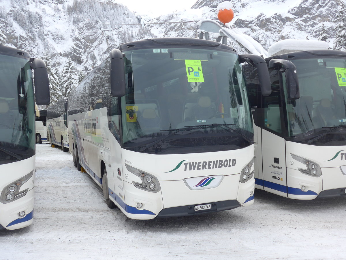 (200'901) - Twerenbold, Baden - Nr. 56/AG 203'746 - VDL am 12. Januar 2019 in Adelboden, Unter dem Birg