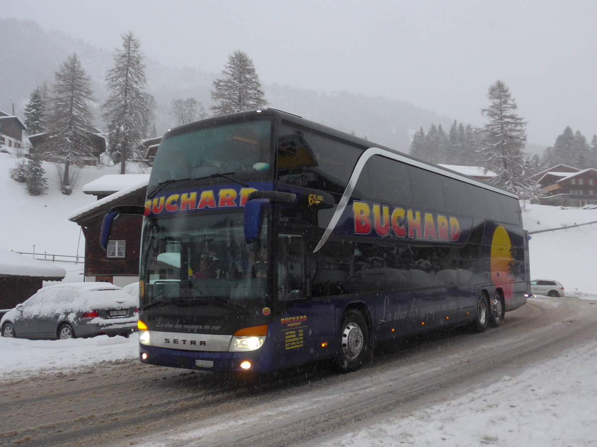 (201'056) - Buchard, Leytron - Nr. 33/VS 233'033 - Setra am 13. Januar 2019 in Adelboden, Oey