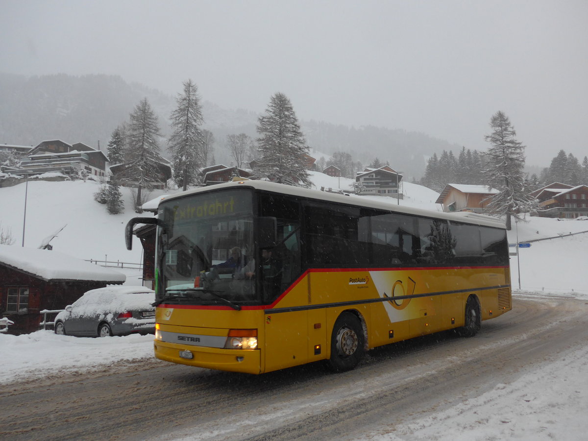 (201'059) - Spring, Schwenden - BE 26'671 - Setra am 13. Januar 2019 in Adelboden, Oey