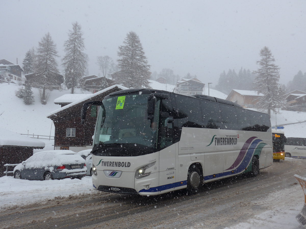 (201'102) - Twerenbold, Baden - Nr. 41/AG 6422 - VDL am 13. Januar 2019 in Adelboden, Oey