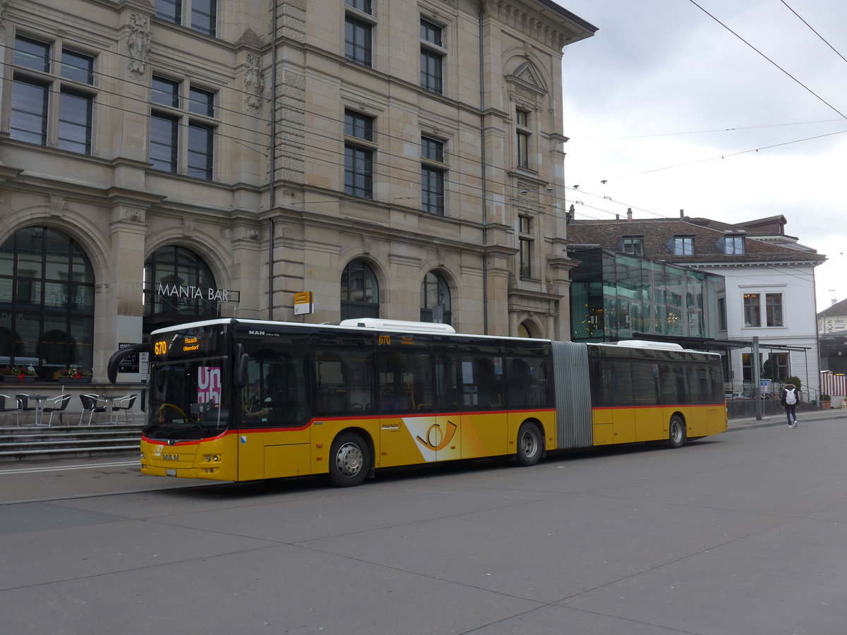 (201'999) - Moser, Flaach - Nr. 360/ZH 249'431 - MAN am 4. Mrz 2019 beim Hauptbahnhof Winterthur