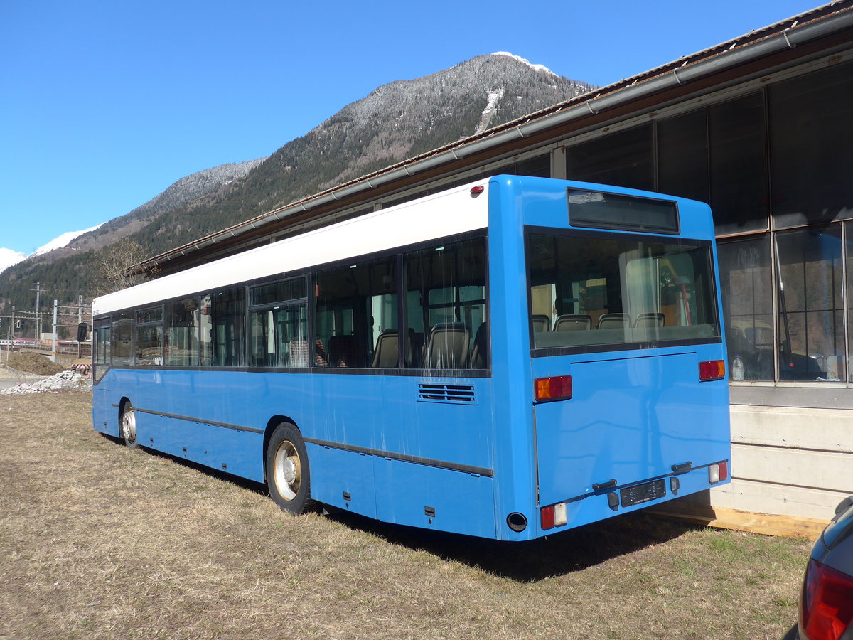 (202'544) - Meyer, Gschenen - Mercedes (ex VBL Luzern Nr. 555; ex Gowa, Luzern Nr. 55) am 19. Mrz 2019 in Ambri, Garage Marchetti