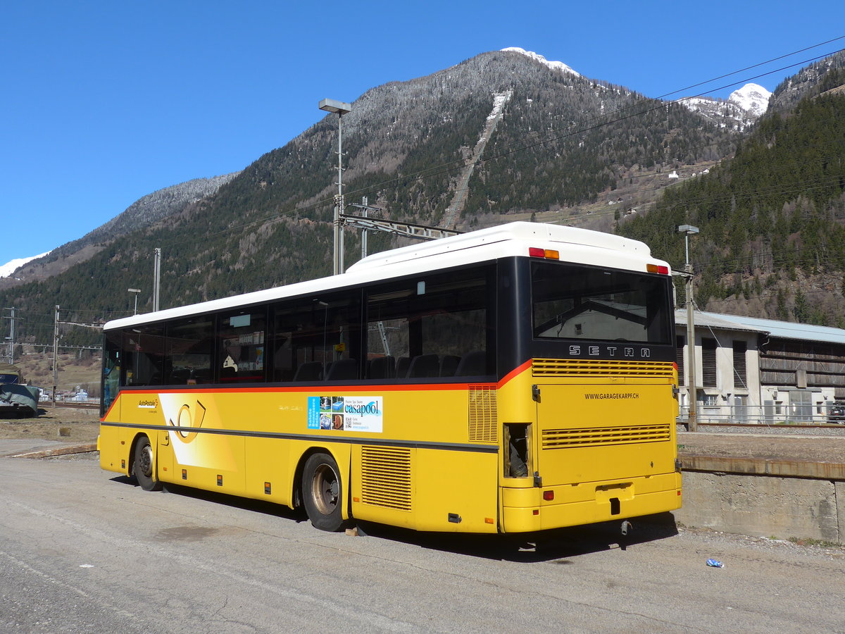 (202'548) - Marchetti, Airolo - Setra (ex Nr. 6) am 19. Mrz 2019 in Ambri, Garage