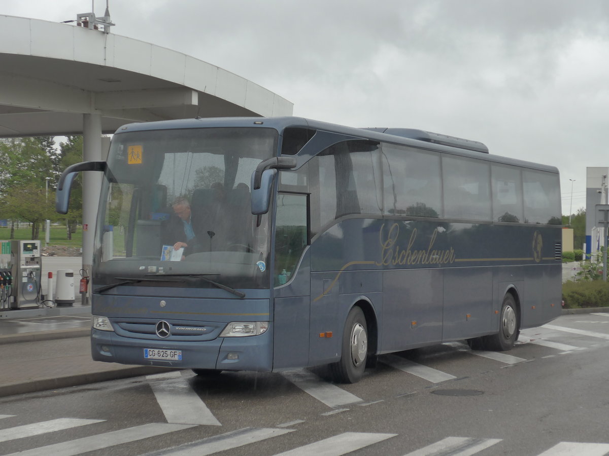 (203'923) - Eschenlauer, Illkirch - CG 625 GF - Mercedes am 26. April 2019 in Orschwiller, Raststtte