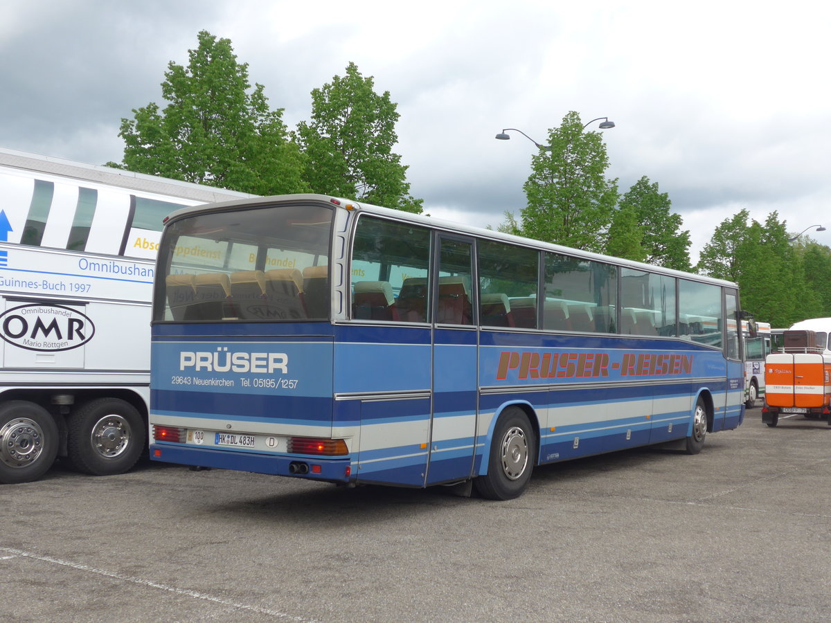 (204'031) - Aus Deutschland: Prser, Neuenkirchen - Nr. 83/HK-DL 483H - Mercedes am 26. April 2019 in Haguenau, Parkplatz