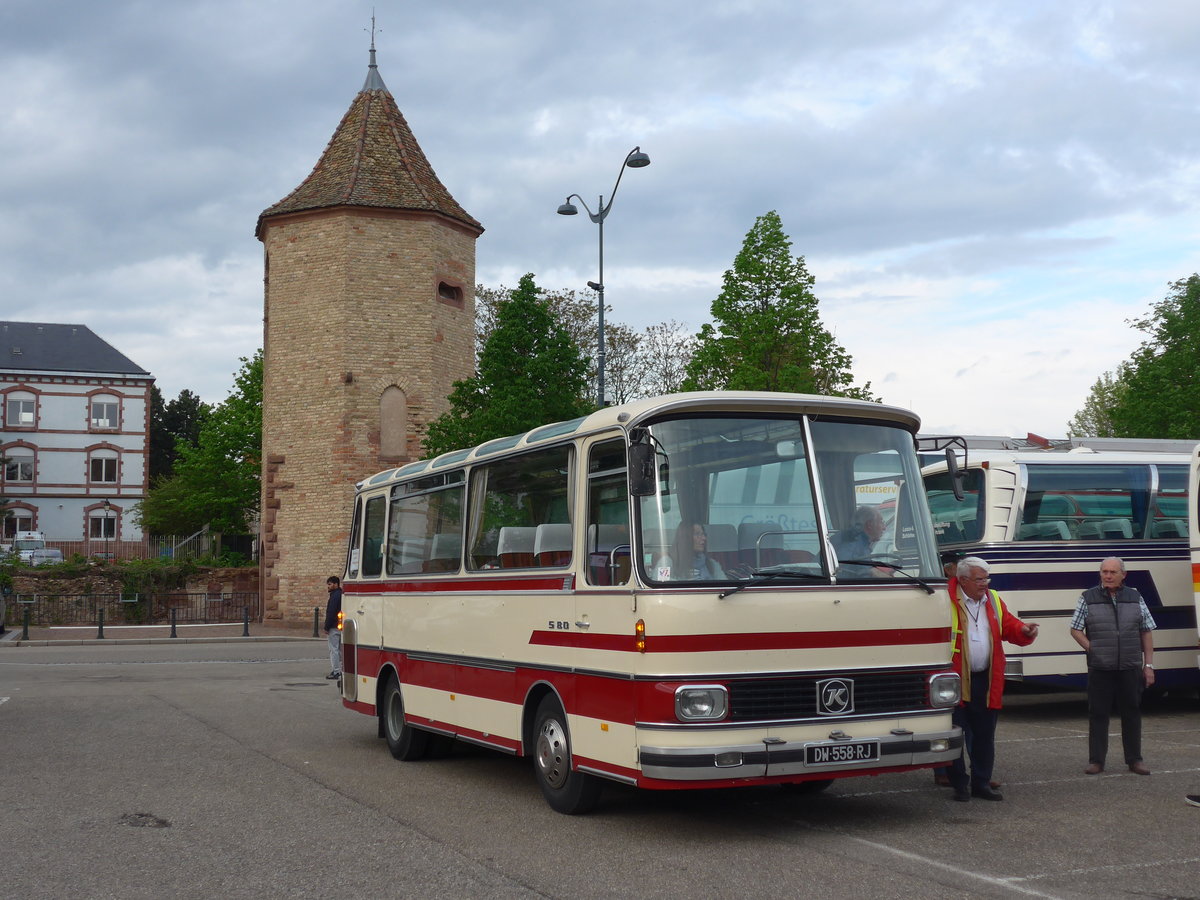 (204'108) - ??? - DW 558 RJ - Setra am 26. April 2019 in Haguenau, Parkplatz