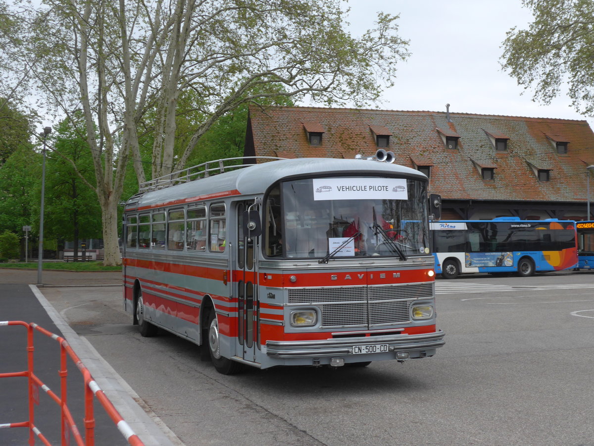 (204'151) - Bonnaud, Cavaillon (AAF) - CN 500 CD - Saviem (ex Comtadins, Carpentras) am 27. April 2019 beim Bahnhof Haguenau