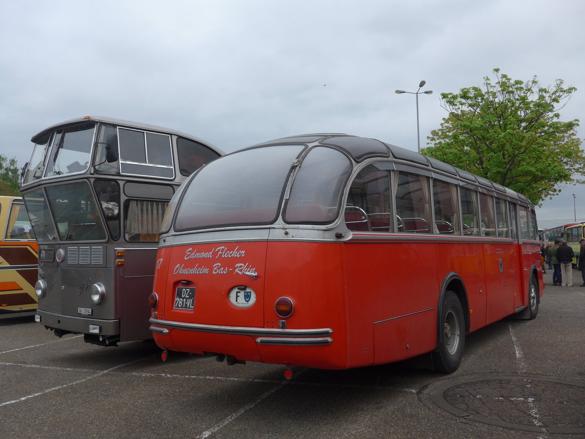 (204'170) - Flecher, Ohnenheim - Nr. 17/DZ 781 VL - FBW/Gangloff (ex FRAM Drachten/NL Nr. 17; ex AFA Adelboden/CH Nr. 3) am 27. April 2019 in Haguenau, Parkplatz