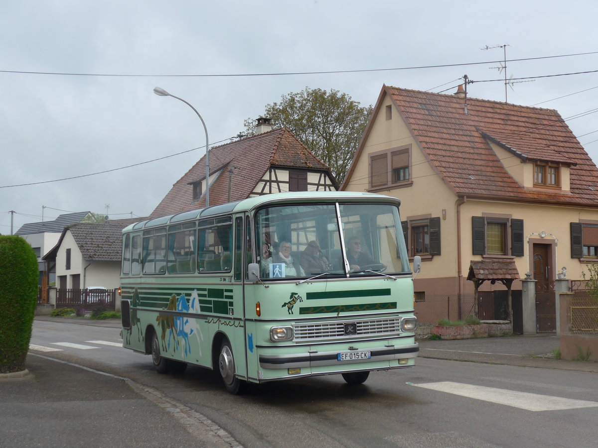 (204'234) - ??? - EF 015 CK - Setra (ex Marne et Morin) am 27. April 2019 in Stundwiller, Rue Principale