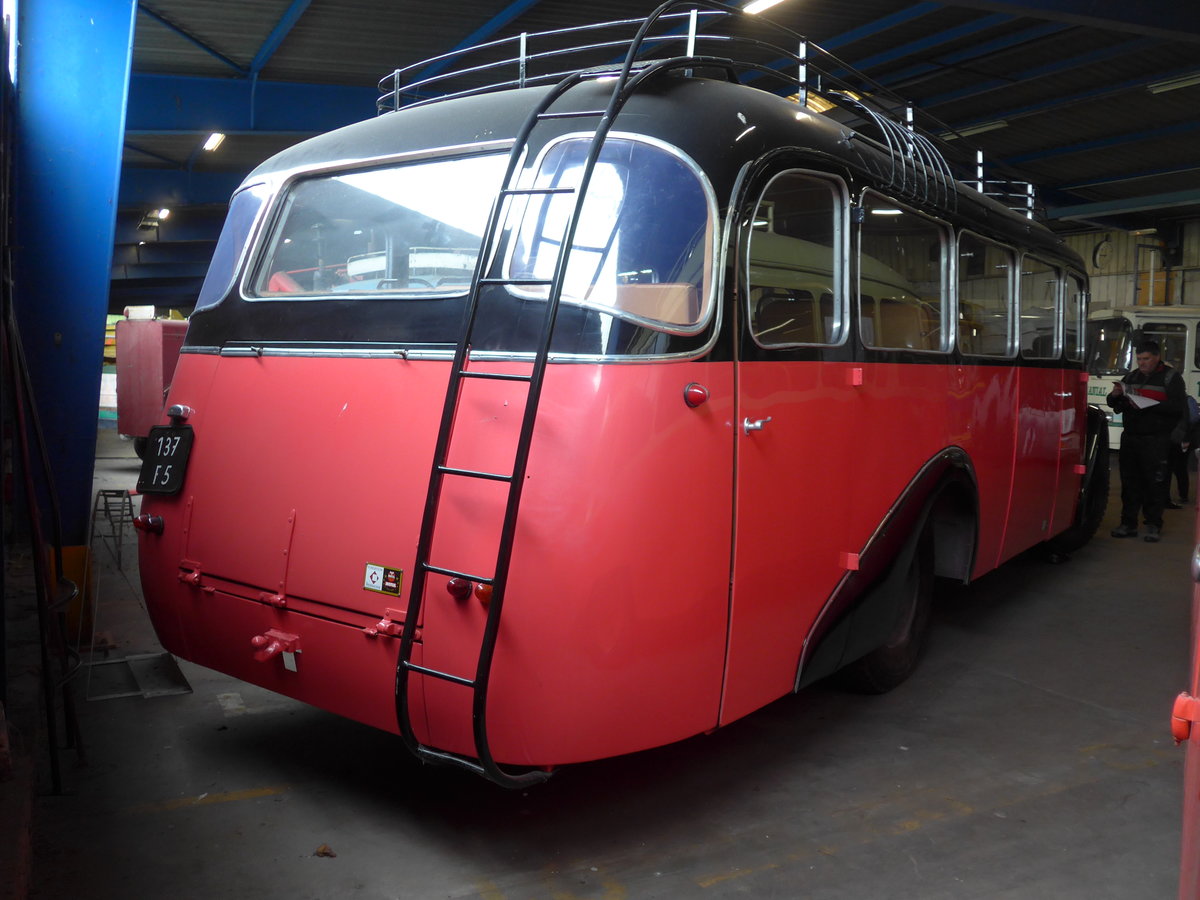 (204'326) - AAF Wissembourg - 137 F 5 - Saurer/Besset (ex Pinet, Rosans) am 27. April 2019 in Wissembourg, Museum