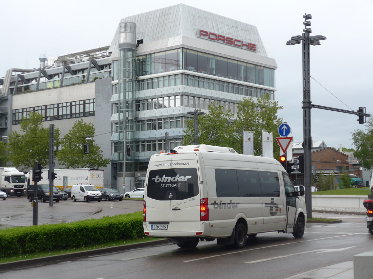 (204'658) - Binder, Stuttgart - S-B 1535 - VW am 9. Mai 2019 in Zuffenhausen, Porsche