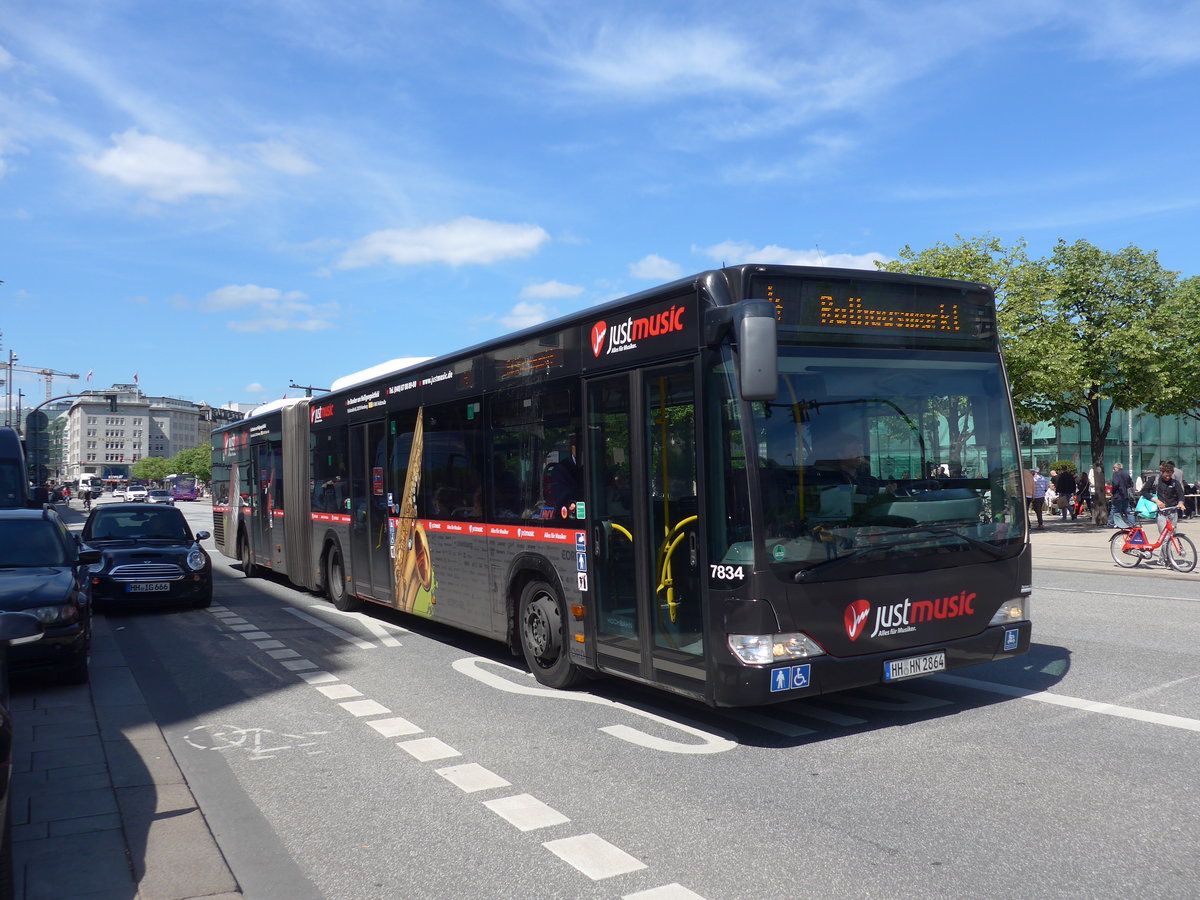 (204'943) - HHA Hamburg - Nr. 7834/HH-HN 2864 - Mercedes am 11. Mai 2019 in Hamburg, Jungfernstieg