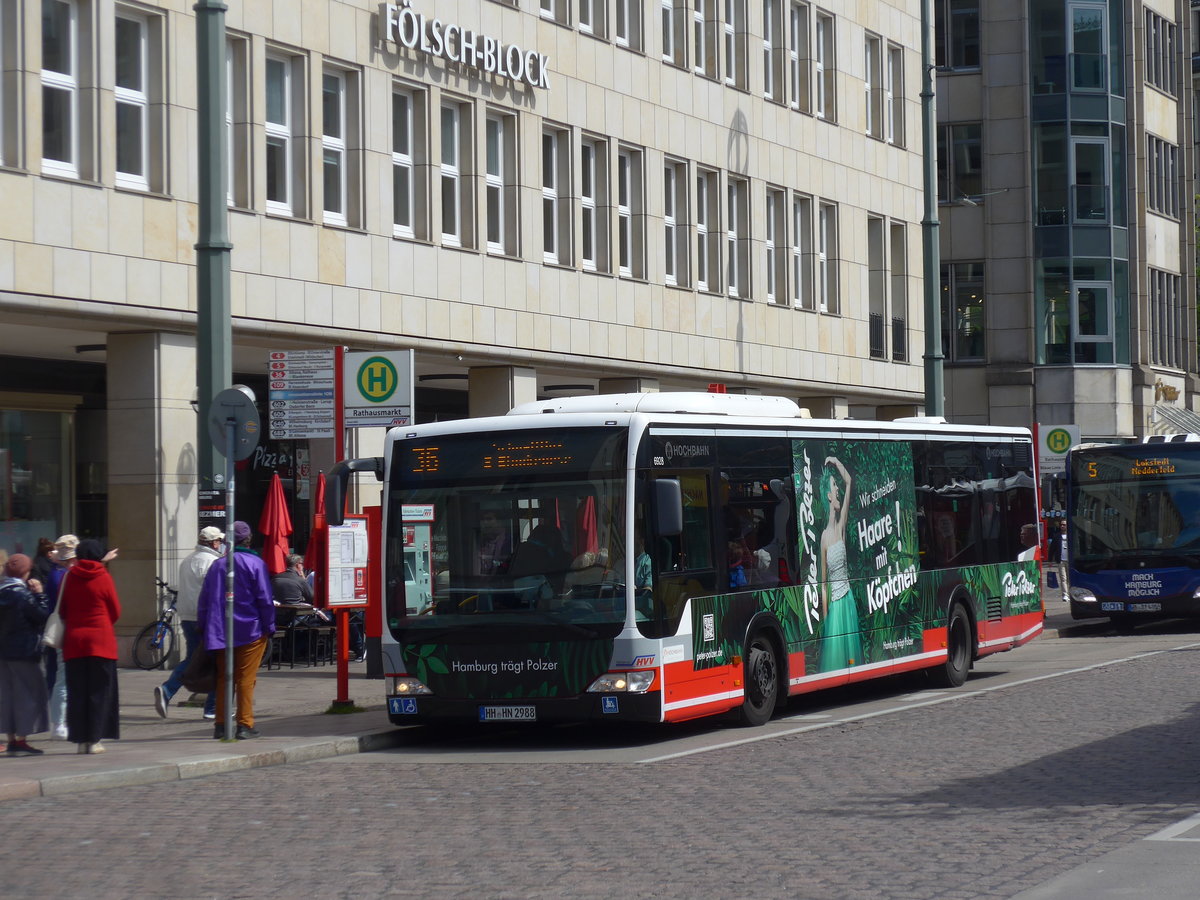 (204'954) - HHA Hamburg - Nr. 6928/HH-HN 2988 - Mercedes am 11. Mai 2019 in Hamburg, Rathausmarkt