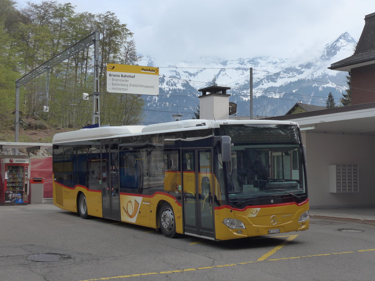 (205'285) - Flck, Brienz - Nr. 5/BE 113'349 - Mercedes am 18. Mrz 2019 auf dem Brnigpass