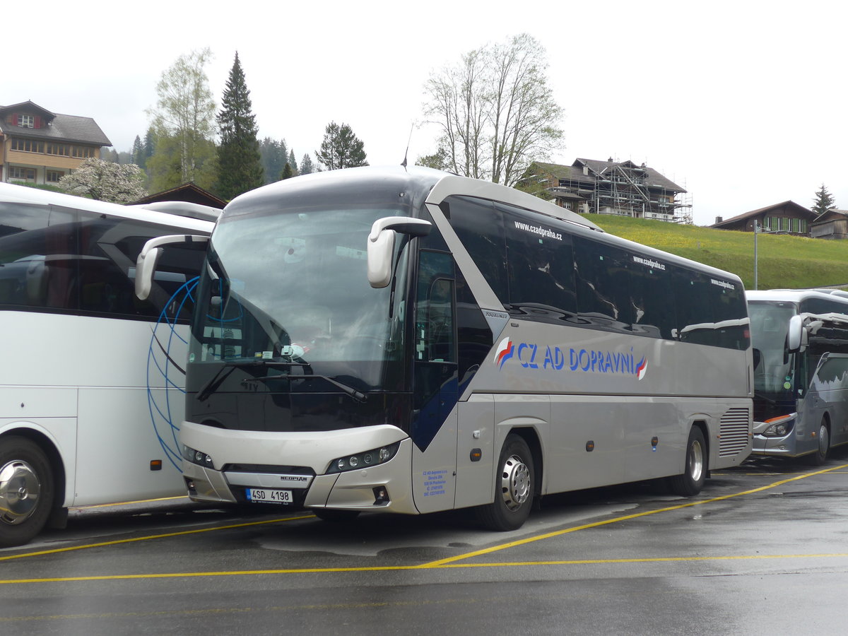 (205'318) - Aus Tschechien: CZ AD Praha - 4SD 4198 - Neoplan am 19. Mai 2019 in Grindelwald, Grund