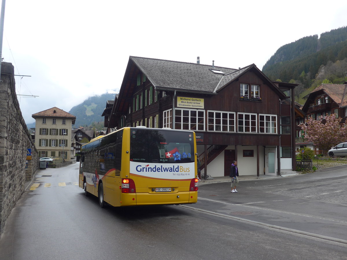 (205'329) - AVG Grindelwald - Nr. 16/BE 28'821 - MAN am 19. Mai 2019 in Grindelwald, Gemeindehaus