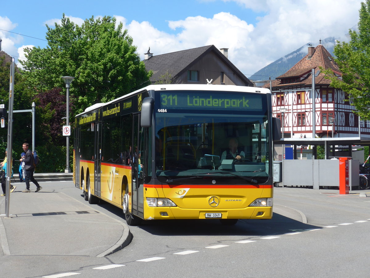 (205'606) - Thepra, Stans - Nr. 23/NW 1049 - Mercedes am 30. Mai 2019 beim Bahnhof Stans