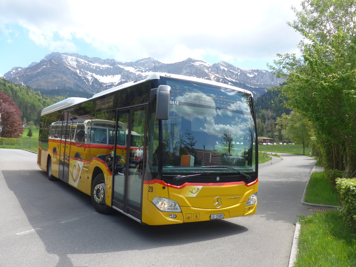 (205'659) - Bucheli, Kriens - Nr. 29/LU 15'085 - Mercedes am 30. Mai 2019 in Eigenthal, Talboden