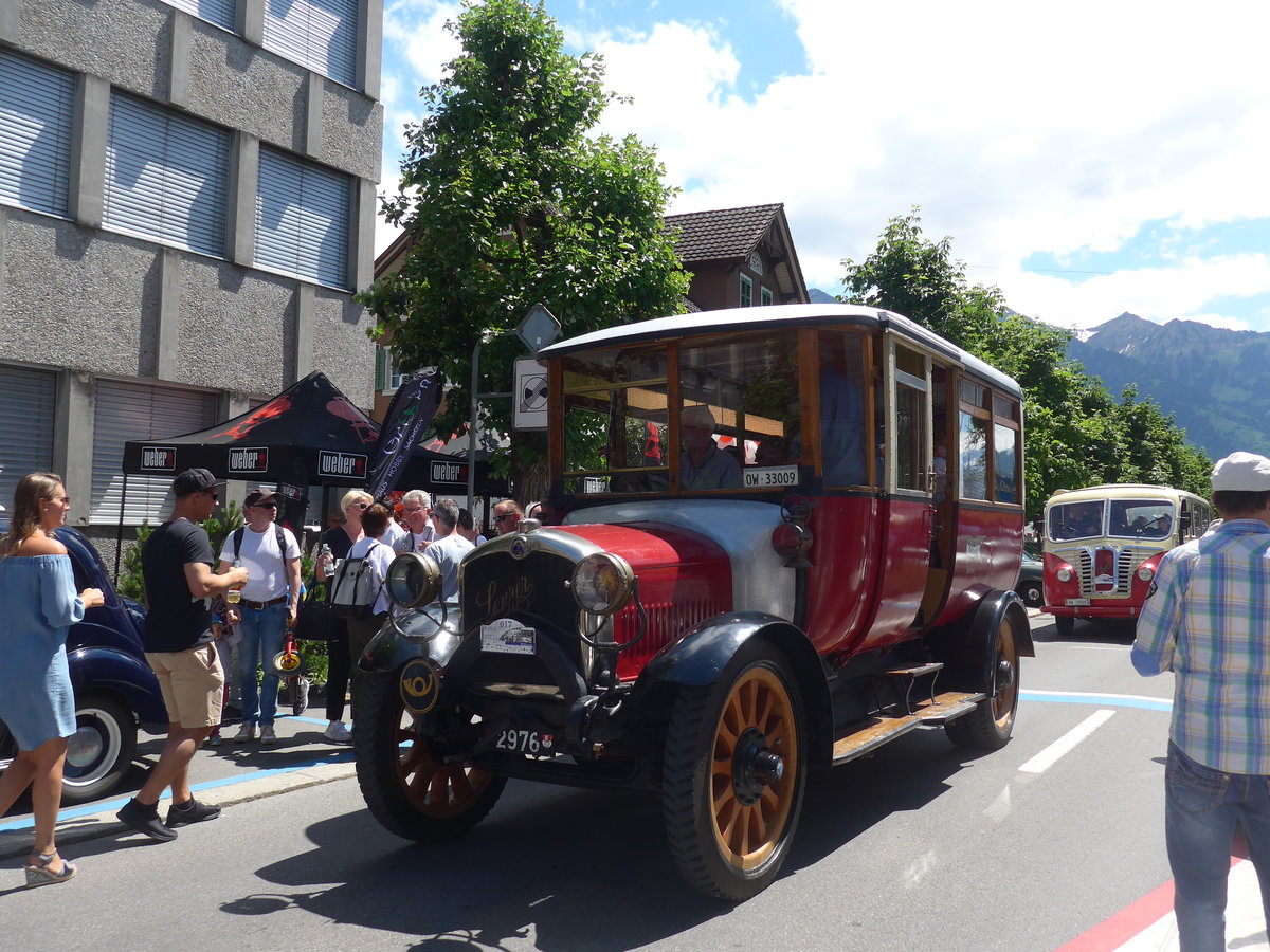 (205'927) - Dillier, Sarnen - OW 33'009 - Saurer/Saurer am 8. Juni 2019 in Sarnen, OiO