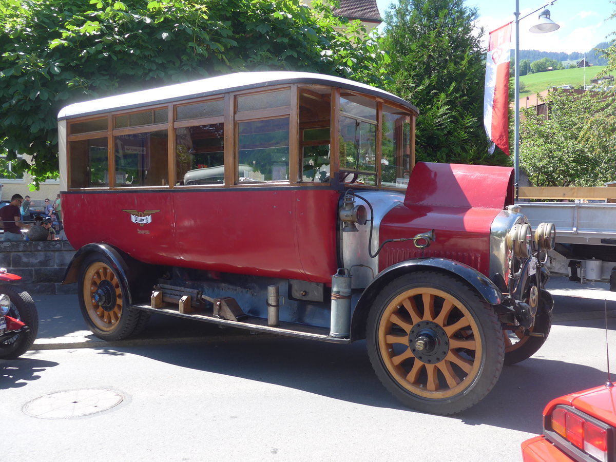 (205'969) - Dillier, Sarnen - OW 33'009 - Saurer/Saurer am 8. Juni 2019 in Sarnen, OiO