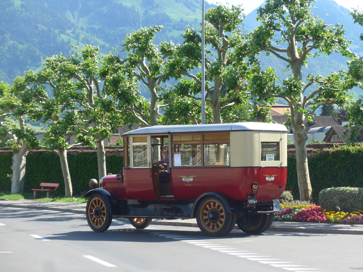 (206'117) - Dillier, Sarnen - OW 33'009 - Saurer/Saurer am 8. Juni 2019 in Sarnen, OiO