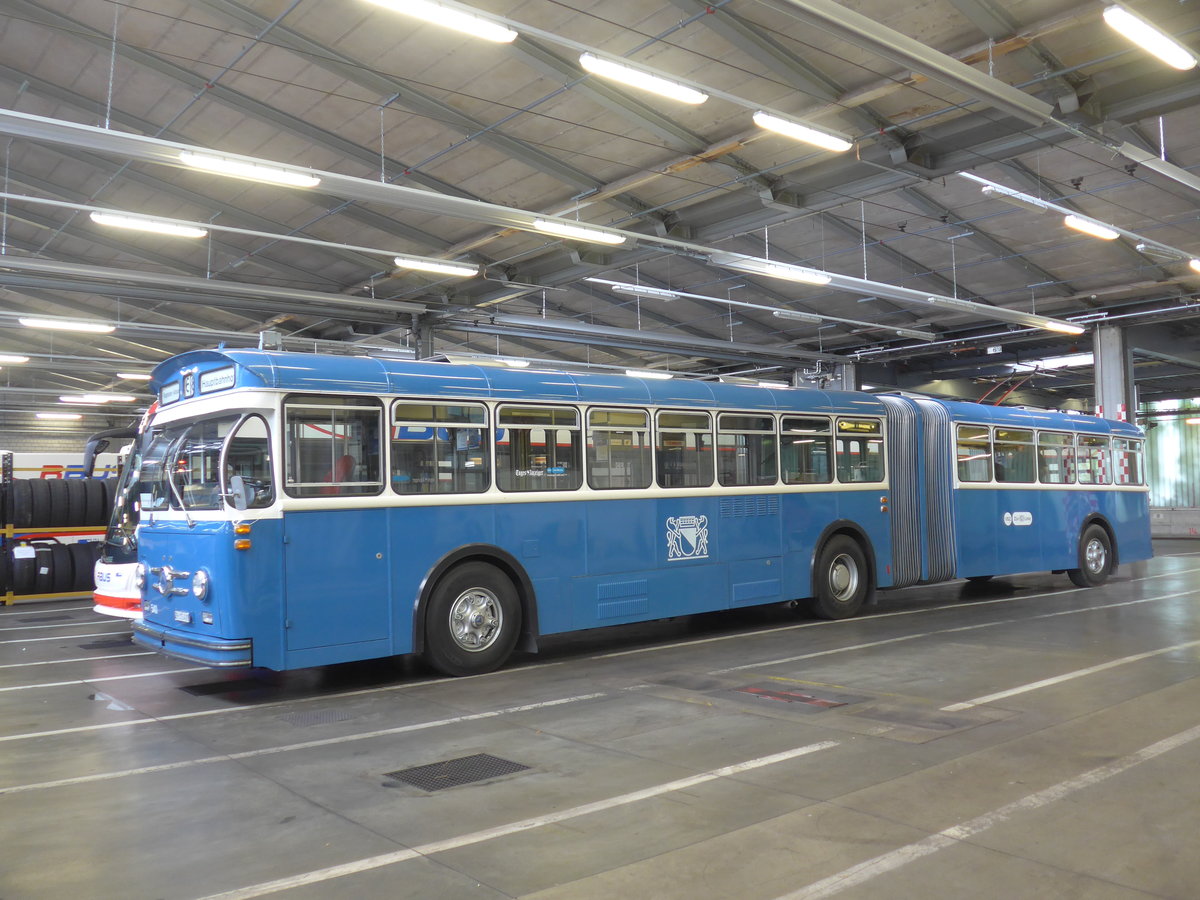 (206'515) - VBZ Zrich (TMZ) - Nr. 540/ZH 315'491 - Saurer/Saurer (ex Nr. 7540; ex Nr. 540) am 22. Juni 2019 in Luzern, Depot VBL