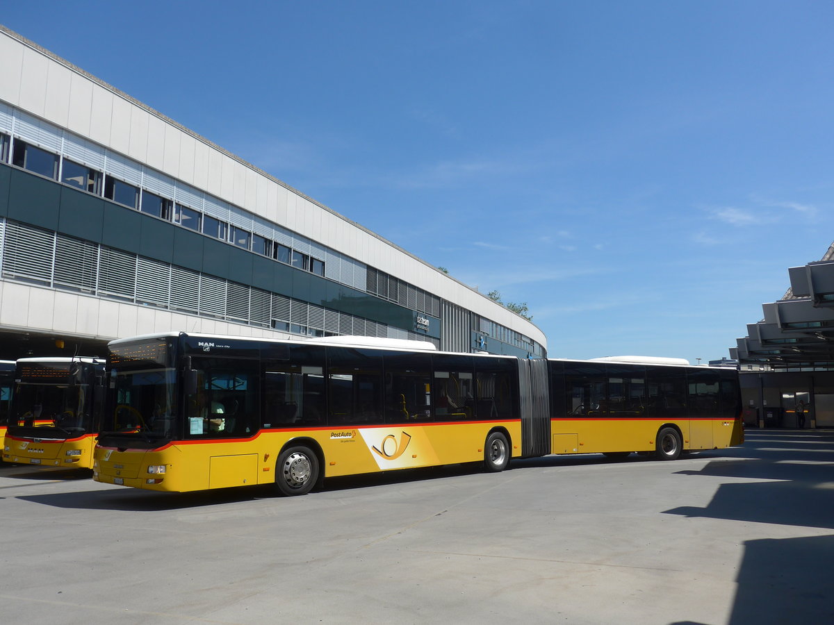 (206'783) - PostAuto Bern - Nr. 662/BE 610'549 - MAN am 24. Juni 2019 in Bern, Postautostation