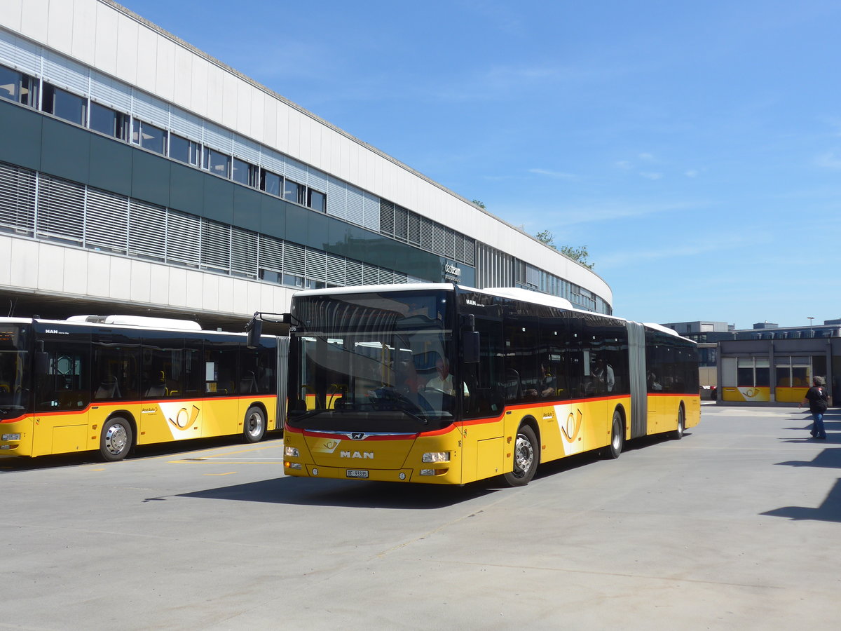 (206'784) - Steiner, Ortschwaben - Nr. 16/BE 93'335 - MAN am 24. Juni 2019 in Bern, Postautostation