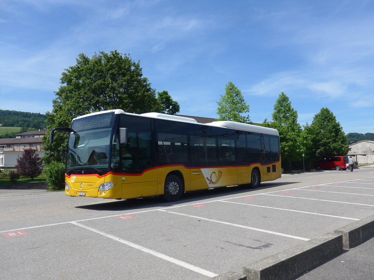 (206'834) - Faucherre, Moudon - Nr. 303/VD 2642 - Mercedes am 24. Juni 2019 beim Bahnhof Moudon