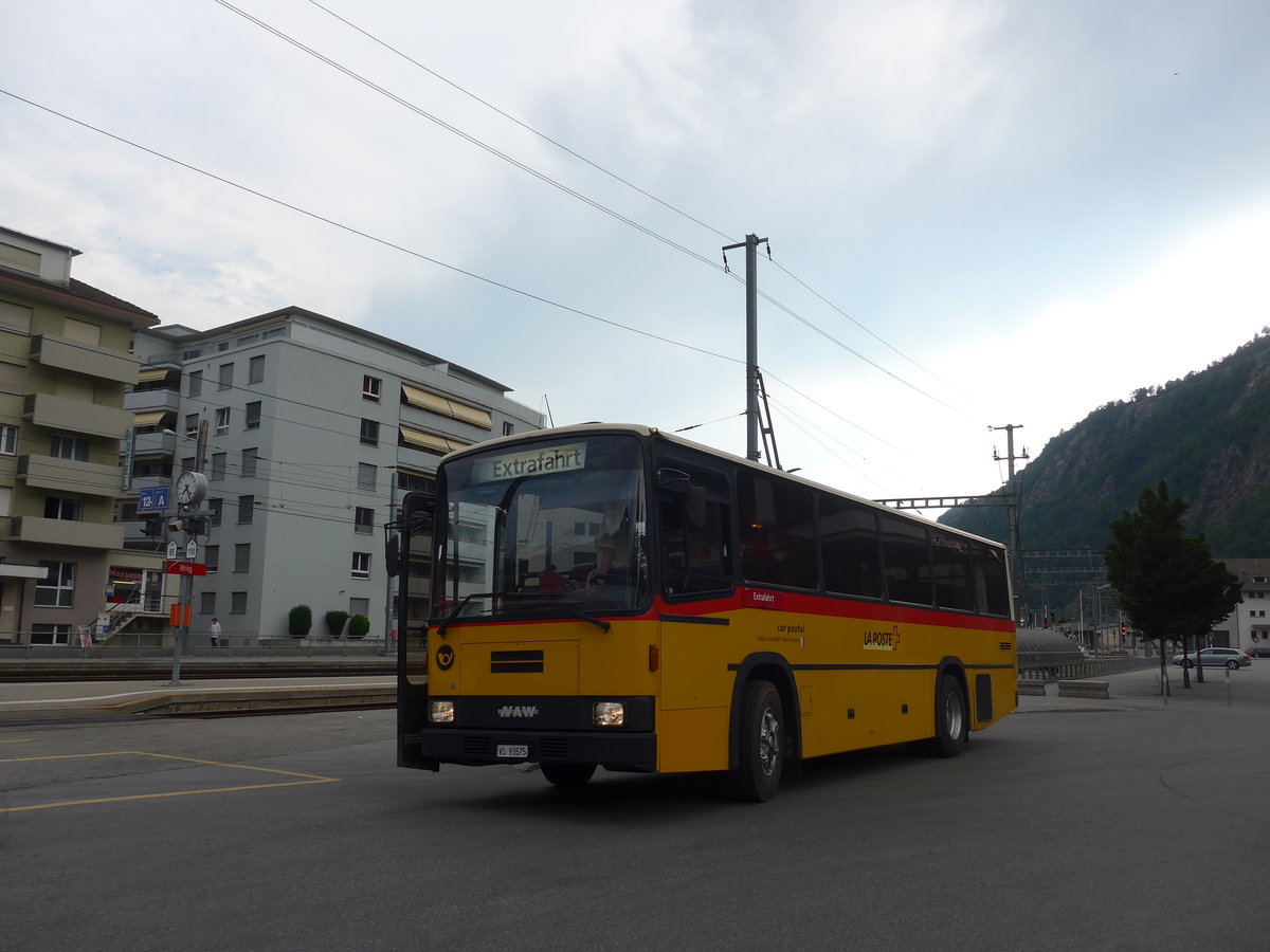 (206'918) - Oser, Brchen - VS 93'575 - NAW/Lauber (ex Epiney, Ayer) am 30. Juni 2019 beim Bahnhof Brig