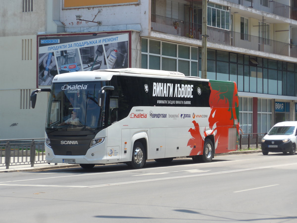 (207'231) - Kaleia, Sofia - CB 8802 MM - Scania/Higer am 4. Juli 2019 in Gabrovo