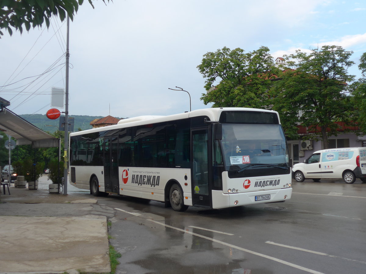 (207'317) - Gradski Transport - 7563 KK - VDL Berkhof am 5. Juli 2019 in Gorna Orjachowiza