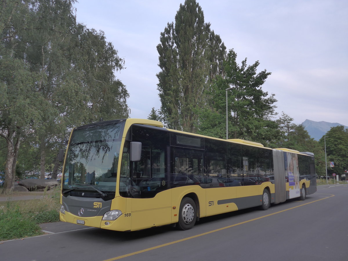 (208'141) - STI Thun - Nr. 169/BE 752'169 - Mercedes am 24. Juli 2019 in Thun, Lachen