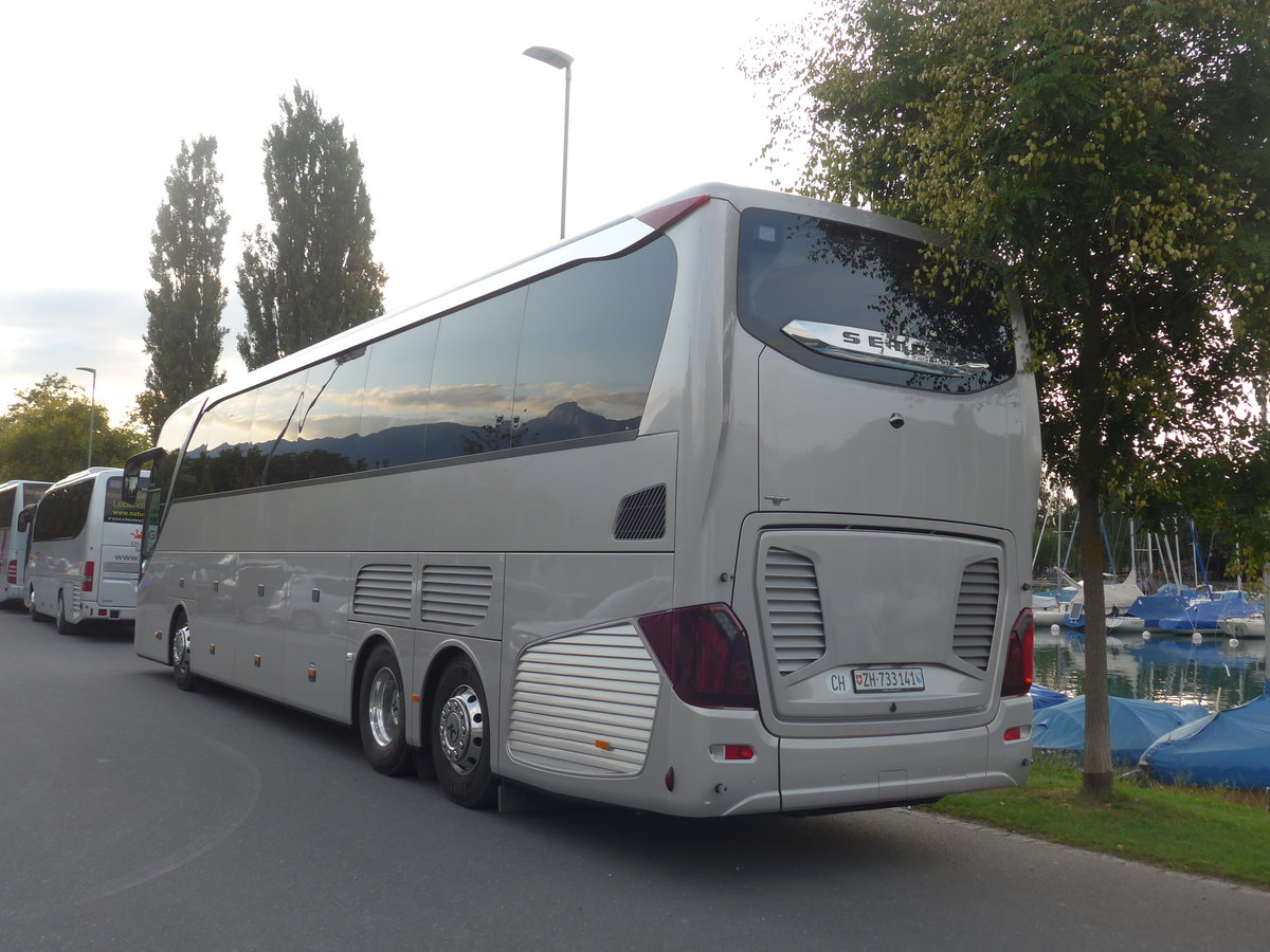 (208'394) - EvoBus, Kloten - ZH 733'141 - Setra am 3. August 2019 in Thun, Strandbad