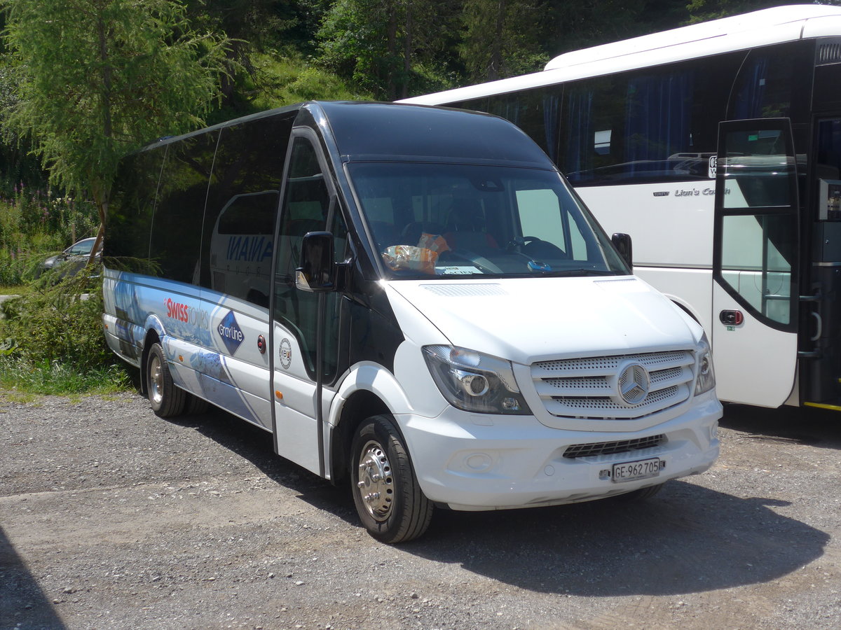 (208'509) - Keytours, Genve - GE 962'705 - Mercedes am 5. August 2019 in Les Diablerets, Col du Pillon