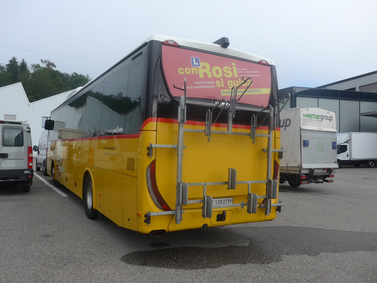 (208'637) - TpM, Mesocco - Nr. 19/GR 108'019 - Iveco am 11. August 2019 in Hendschiken, Iveco