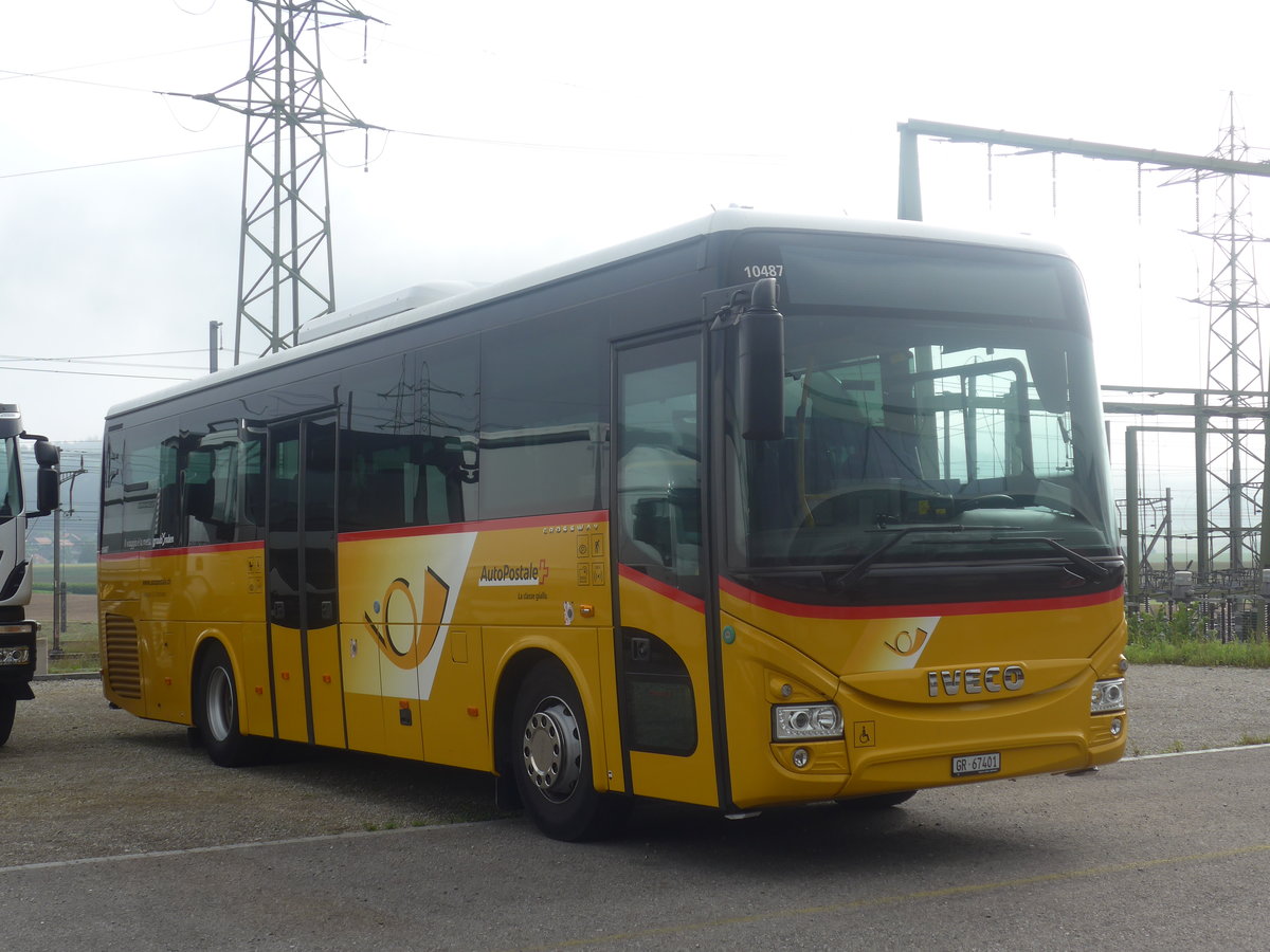 (208'641) - Balzarolo, Poschiavo - GR 67'401 - Iveco am 11. August 2019 in Hendschiken, Iveco