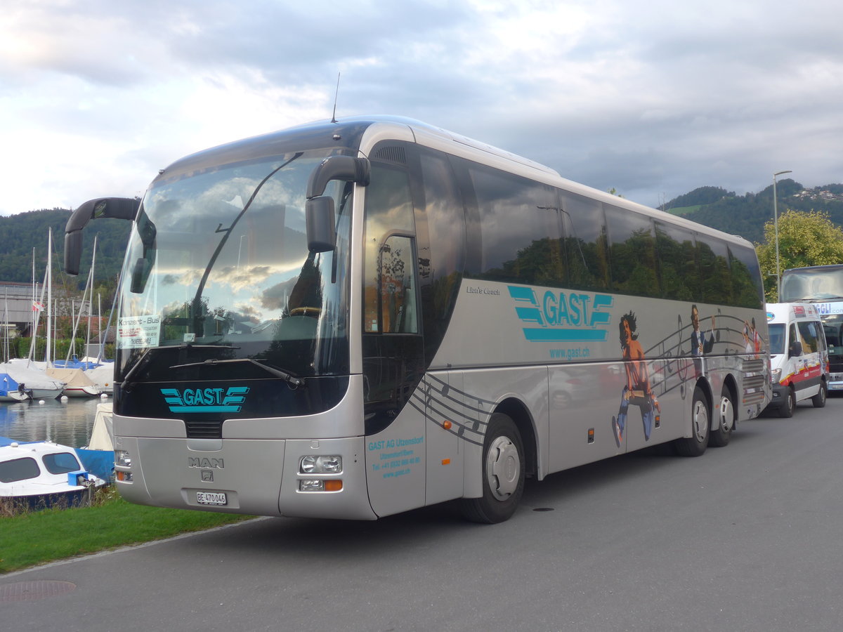 (208'719) - Gast, Utzenstorf - BE 470'046 - MAN am 15. August 2019 in Thun, Strandbad