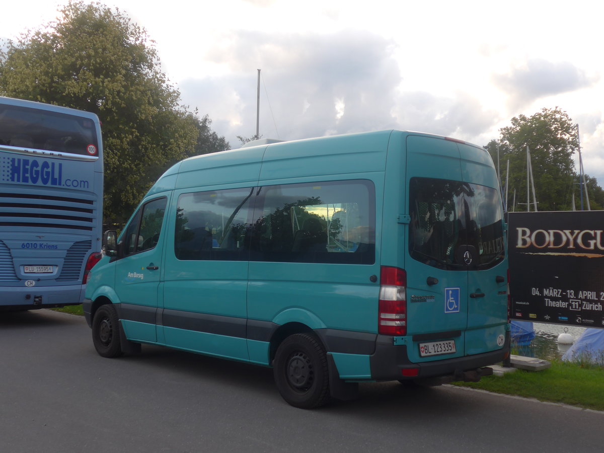 (208'725) - Am Birsig, Bottmingen - BL 123'335 - Mercedes am 15. August 2019 in Thun, Strandbad