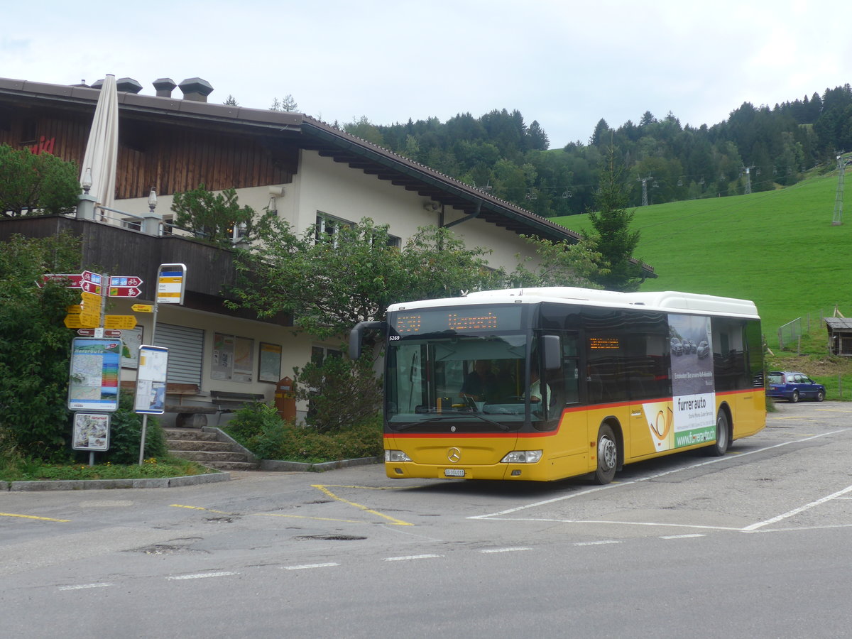 (208'778) - PostAuto Ostschweiz - SG 304'011 - Mercedes am 17. August 2019 in Atzmnnig, Schutt