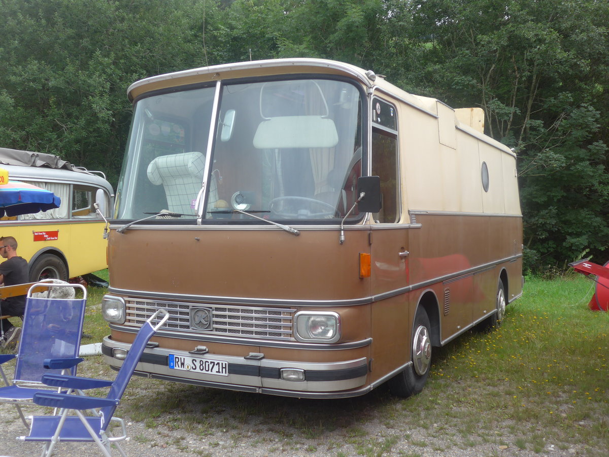 (208'870) - Aus Deutschland: Strassner, Dunningen - RW-S 8071H - Setra am 17. August 2019 in Atzmnnig, Schutt