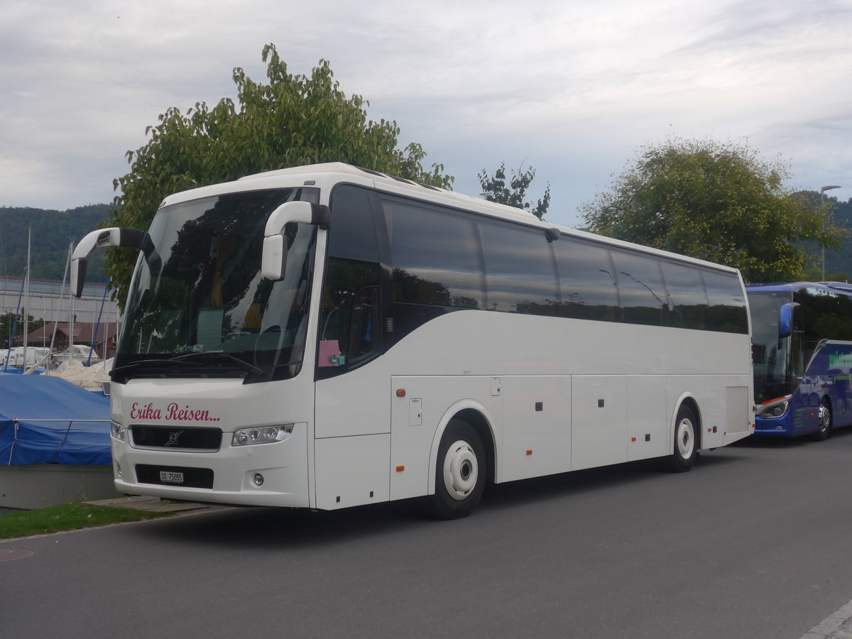 (208'962) - Erika-Reisen, Meltingen - SO 75'055 - Volvo am 17. August 2019 in Thun, Strandbad