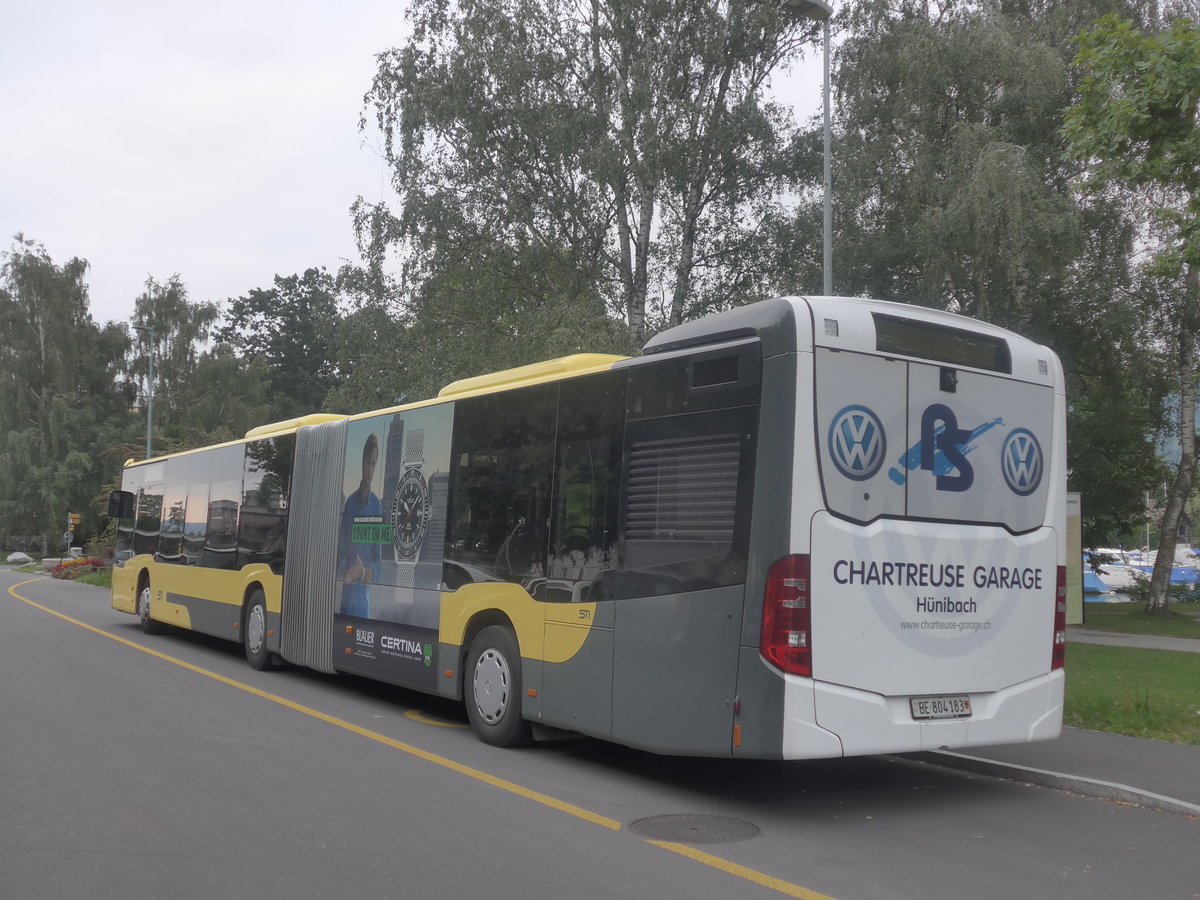 (209'062) - STI Thun - Nr. 183/BE 804'183 - Mercedes am 23. August 2019 in Thun, Lachen