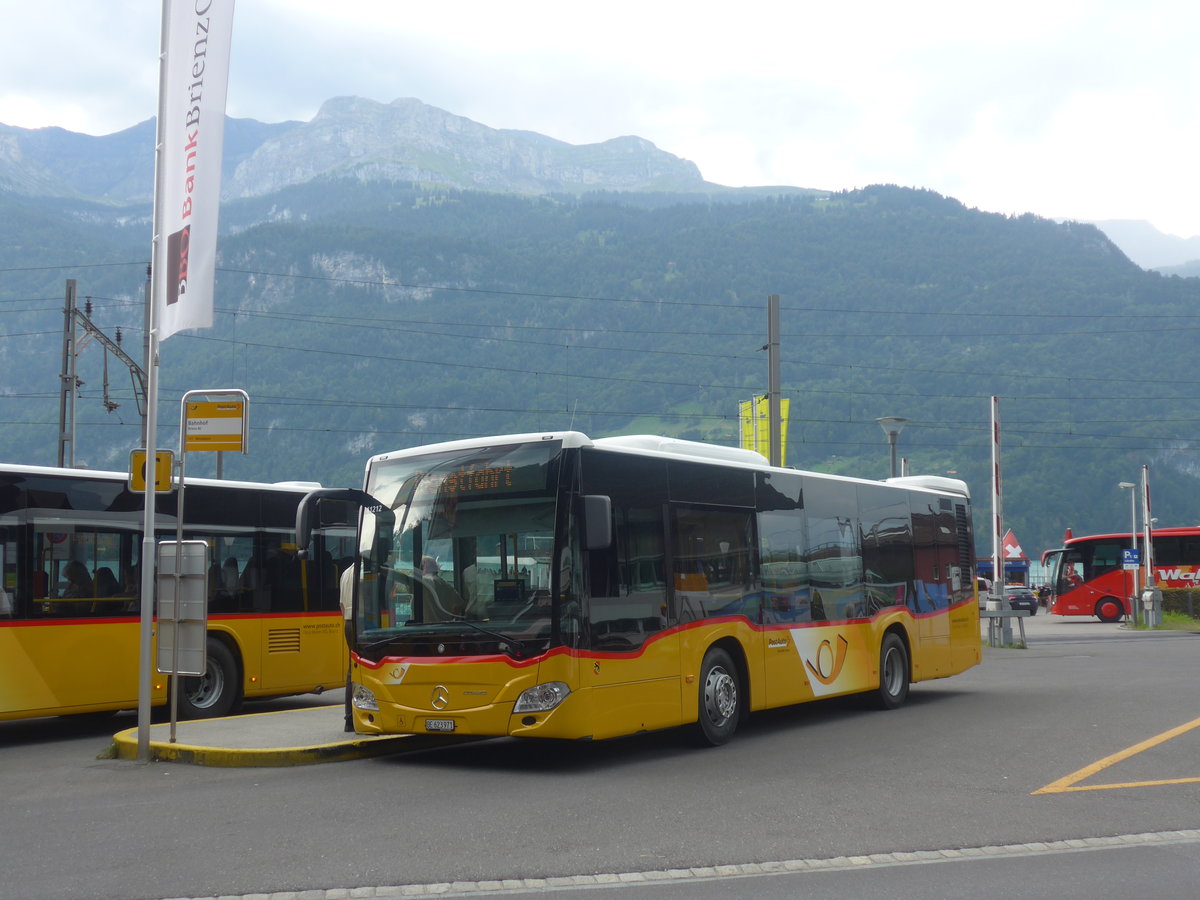 (209'162) - Flck, Brienz - Nr. 21/BE 623'971 - Mercedes am 31. August 2019 beim Bahnhof Brienz