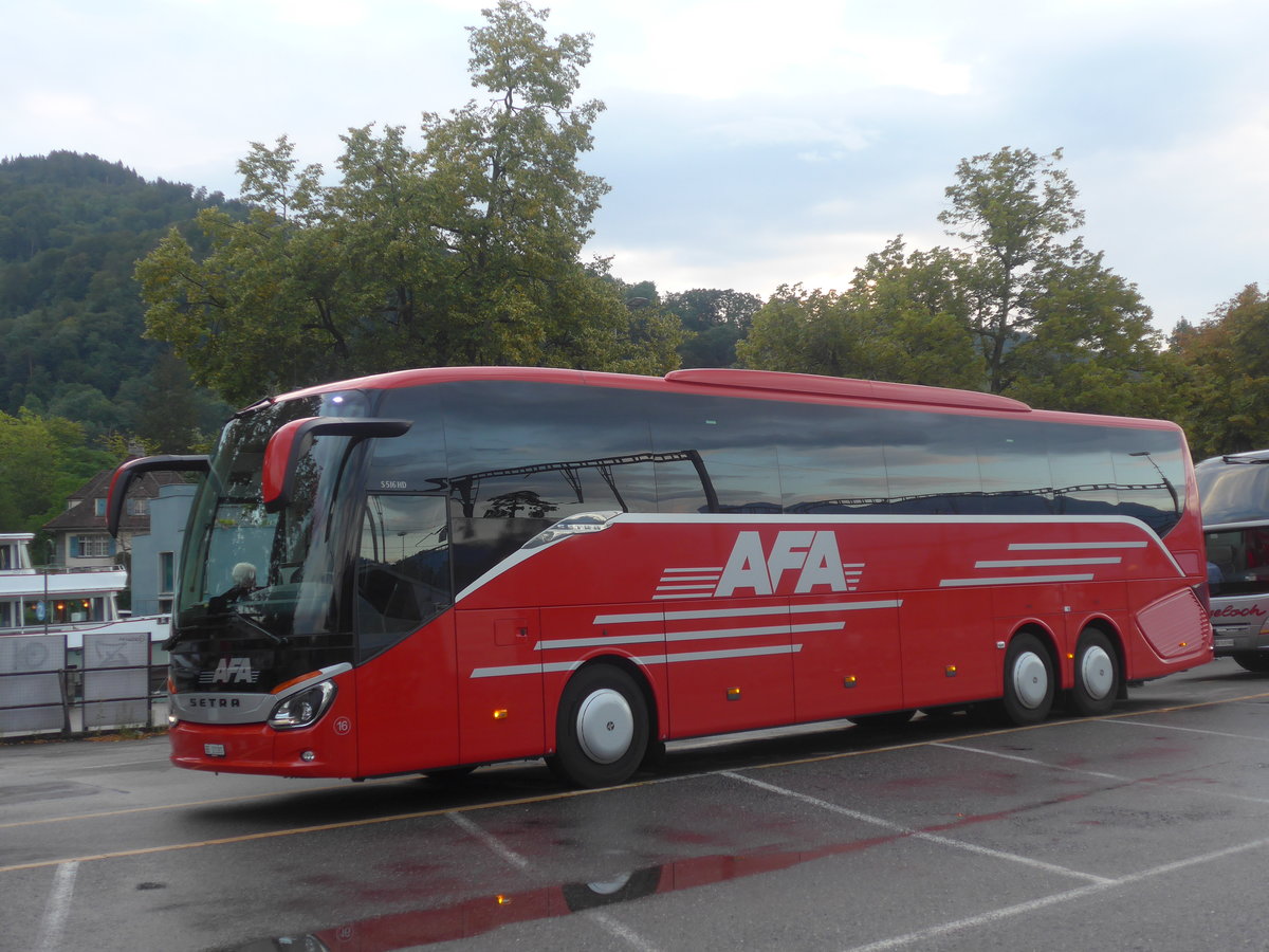 (209'169) - AFA Adelboden - Nr. 15/BE 26'702 - Setra am 1. September 2019 in Thun, CarTerminal