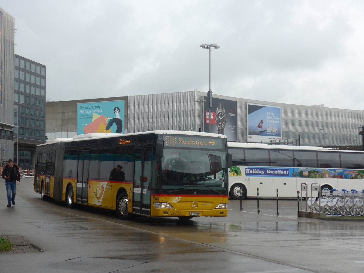 (209'418) - PostAuto Zrich - Nr. 285/ZH 780'688 - Mercedes am 8. September 2019 in Zrich, Flughafen